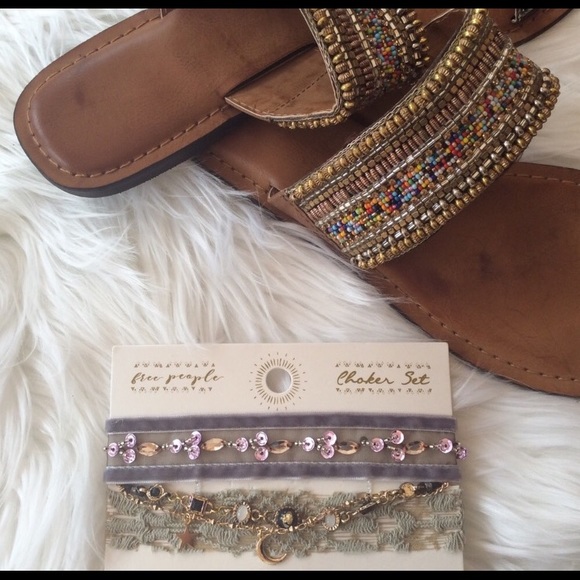 Price Firm! Free People Beaded chain headwrap - Picture 3 of 4